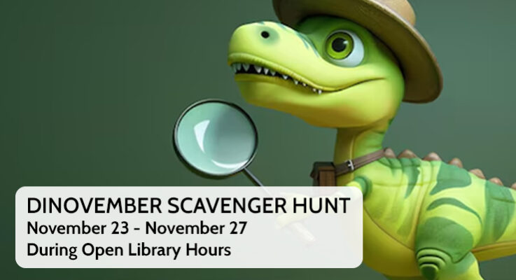 Dinovember Scavenger Hunt