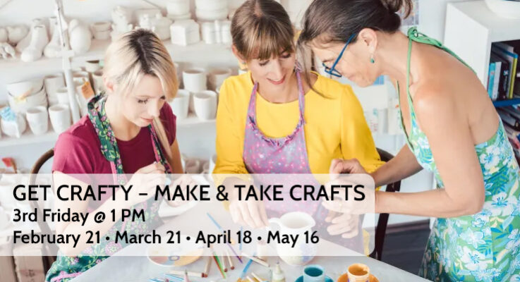 Get Crafty Make and Take Crafts for Adults