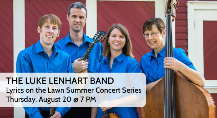 Lyrics on the Lawn – The Luke Lenhart Band